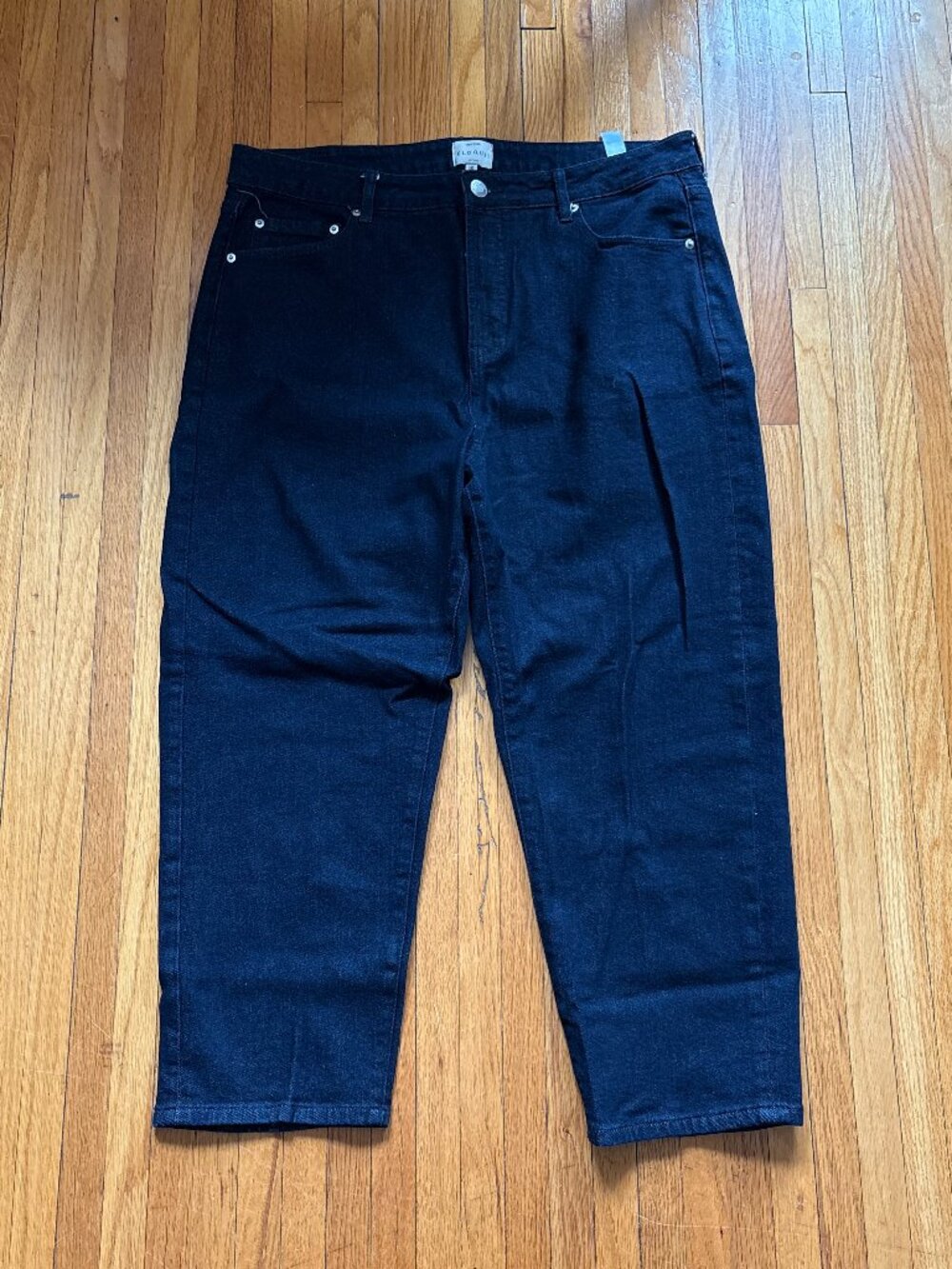 Eloquii The Naomi Comfort Stretch Straight Leg Jean Crop, size 16